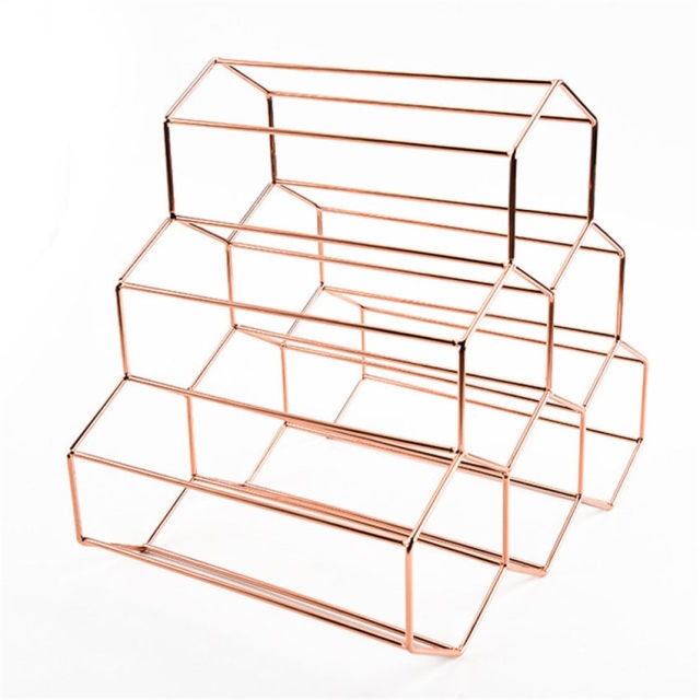 Contemporary Silver Wine Rack