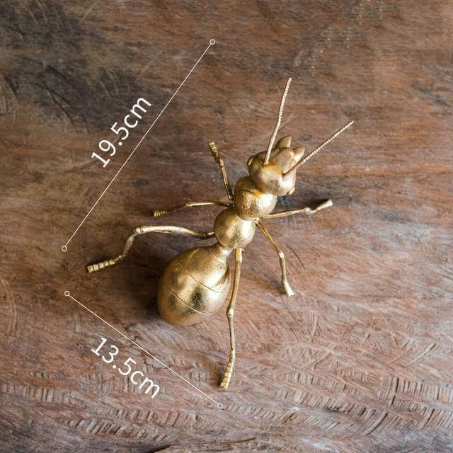 Big Bug Resin Ornament Decor