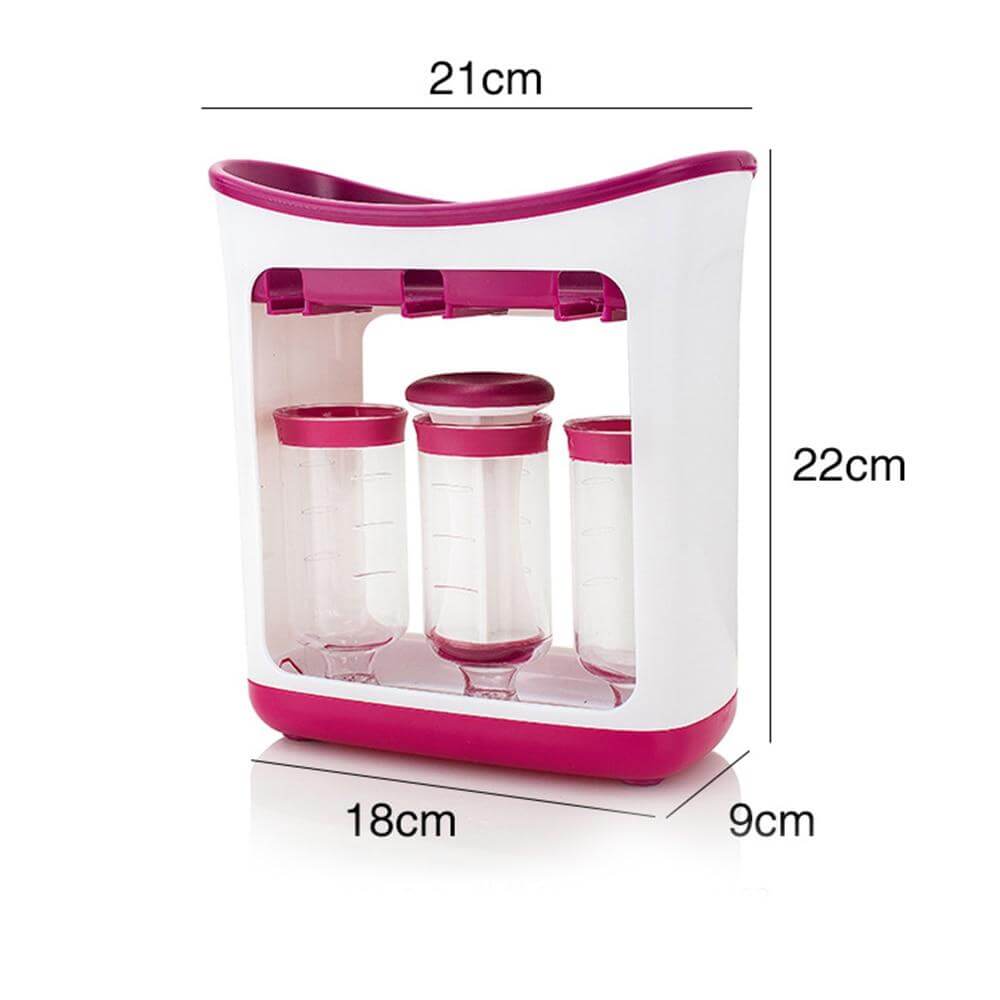 Baby Handheld Juicer Squeezer Set