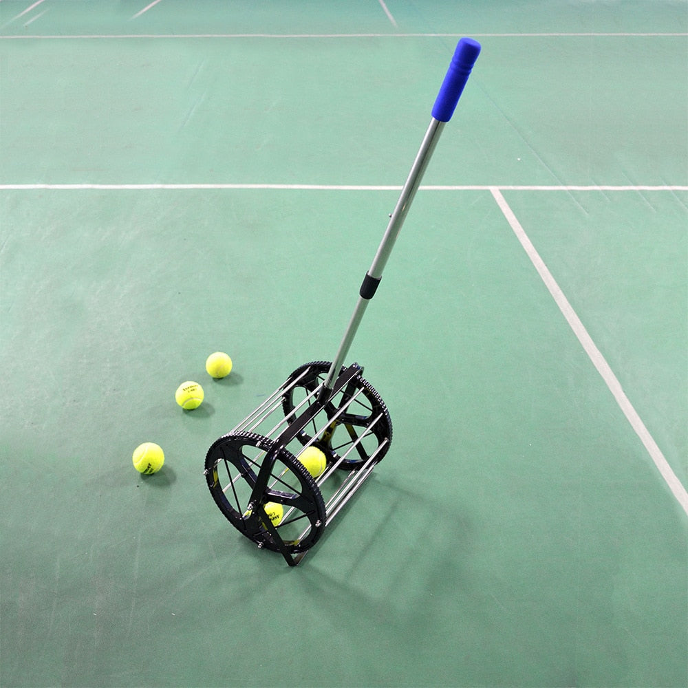 Lightweight Quick Pick Tennis Ball Collector - Luxicro