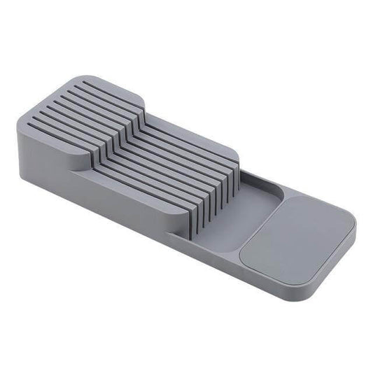 Compact Wooden Knife Block Holder - Luxicro