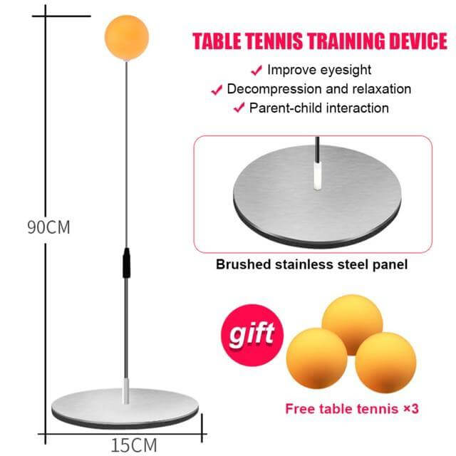 Compact Table Tennis Practice Kit
