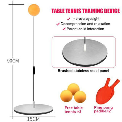 Compact Table Tennis Practice Kit