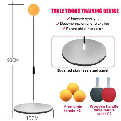 Compact Table Tennis Practice Kit