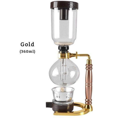 Premium Glass Coffee Maker Brewer - Luxicro