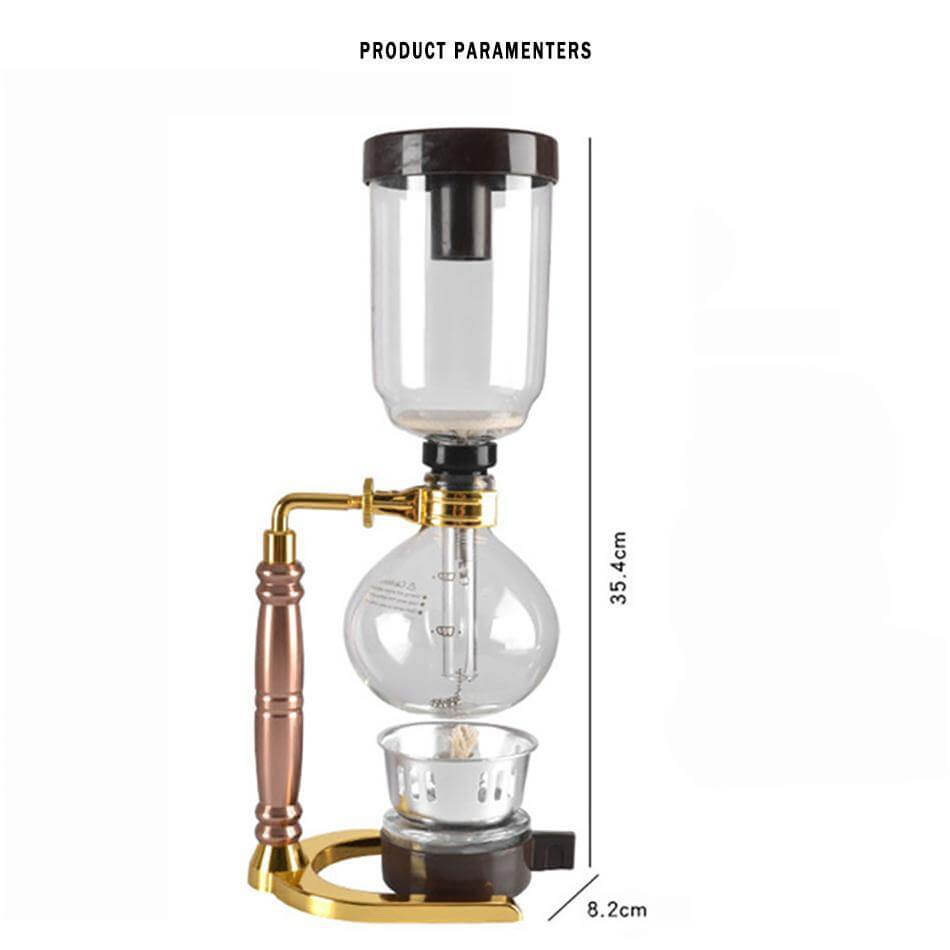 Premium Glass Coffee Maker Brewer