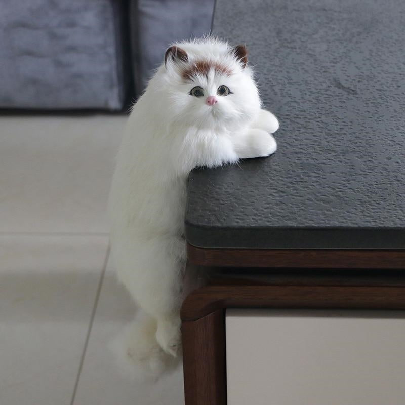 Cute Cat Home Office Decor Statue - Luxicro