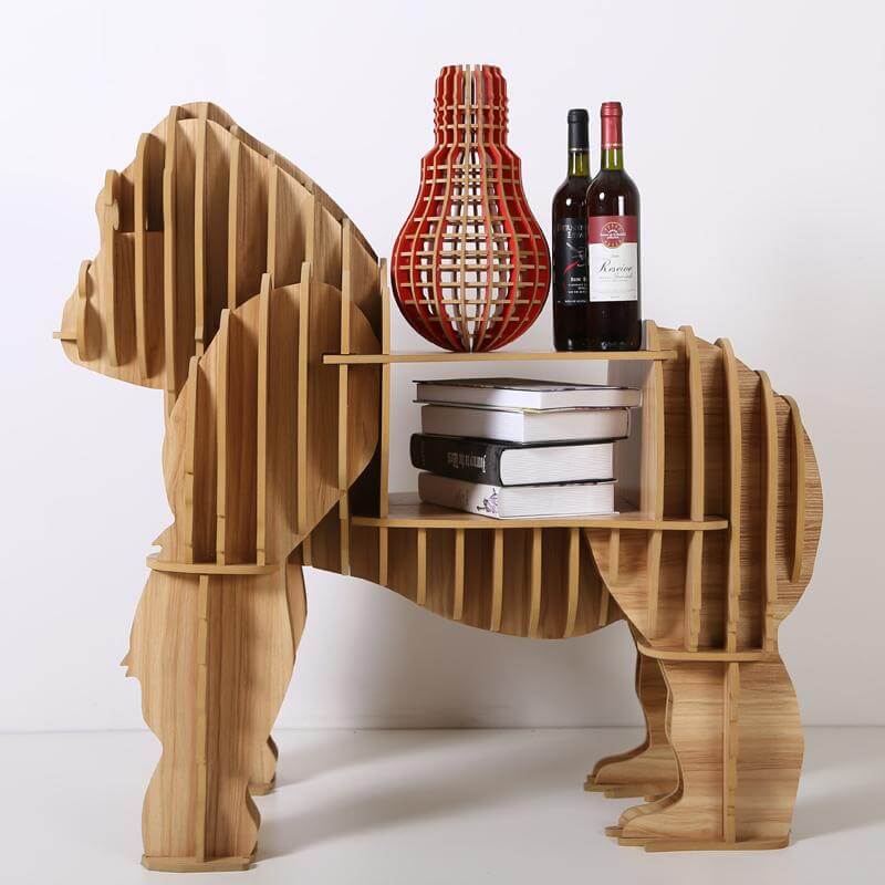 Sturdy Wooden Side Table Living Room Furniture - Luxicro