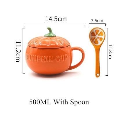 Vibrant Fall Seasonal Coffee Mug
