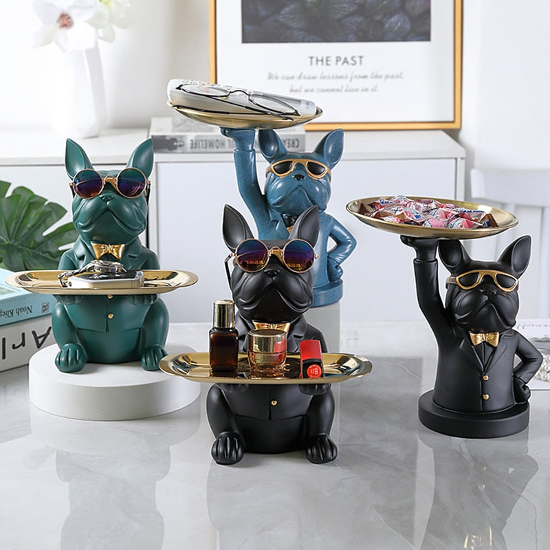Adorable Dog Wooden Decorative Storage Box - Luxicro
