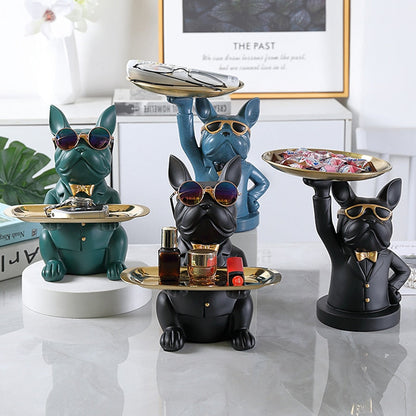 Adorable Dog Wooden Decorative Storage Box - Luxicro