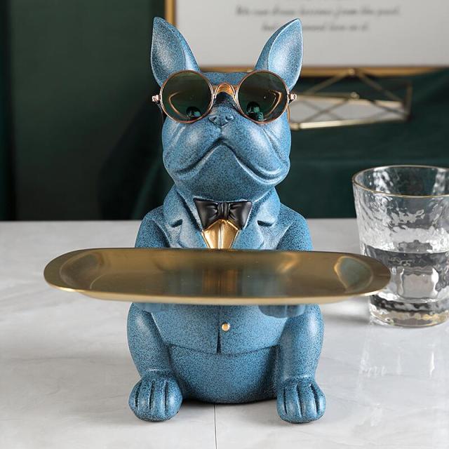 Adorable Dog Wooden Decorative Storage Box