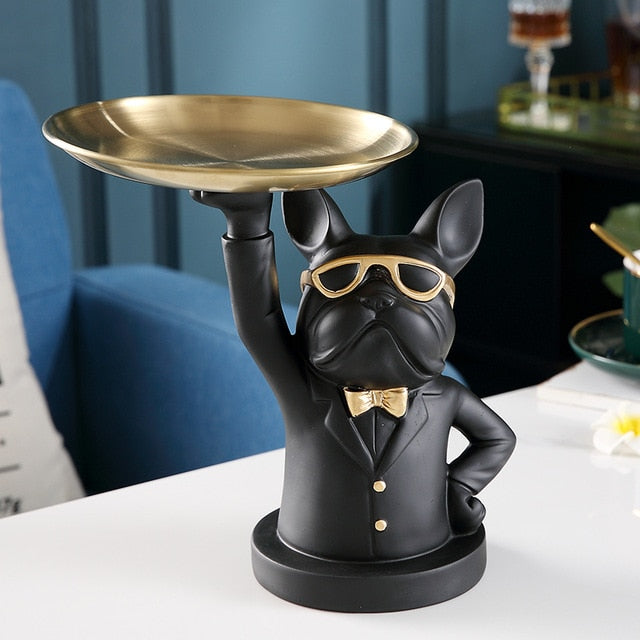 Adorable Dog Wooden Decorative Storage Box