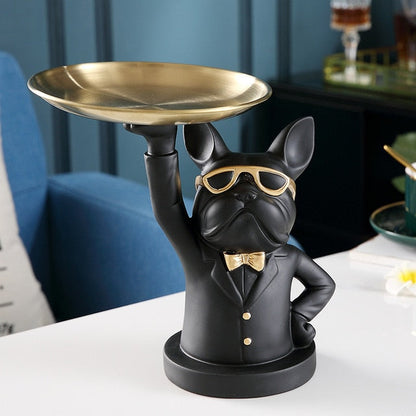 Adorable Dog Wooden Decorative Storage Box