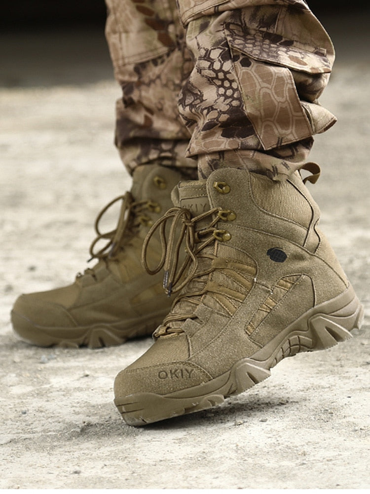 Rugged Outdoor Hiking Trek Boots - Luxicro