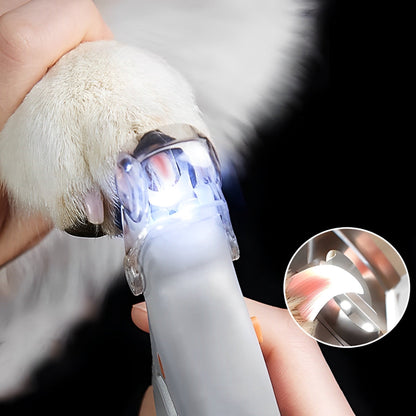 Pet Nail Clipper Set, Safe Dog Toenail Trimmer - Luxicro