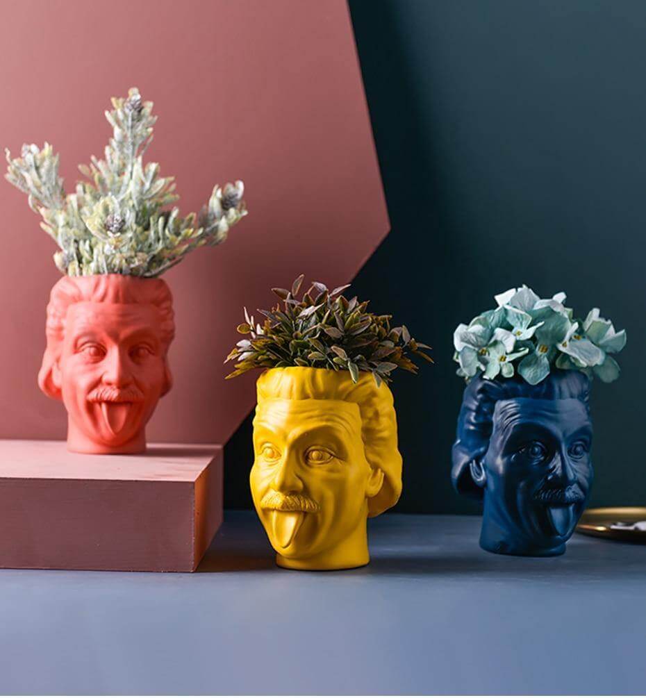 Vibrant Office Ceramic Pen Holder Vase - Luxicro
