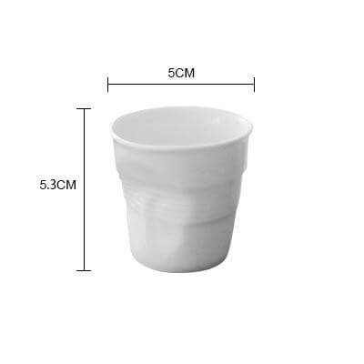 Simple Elegant Ceramic Coffee Mugs