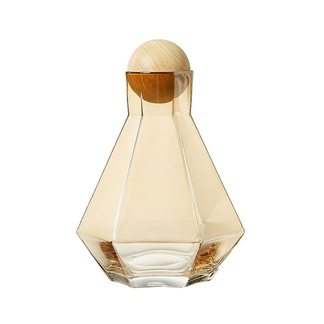 Luxury Clear Glass Water Jug Set