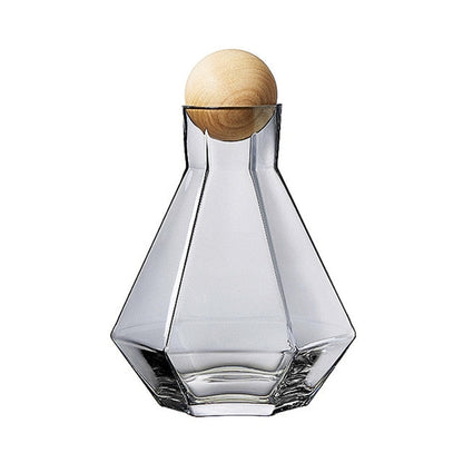 Luxury Clear Glass Water Jug Set