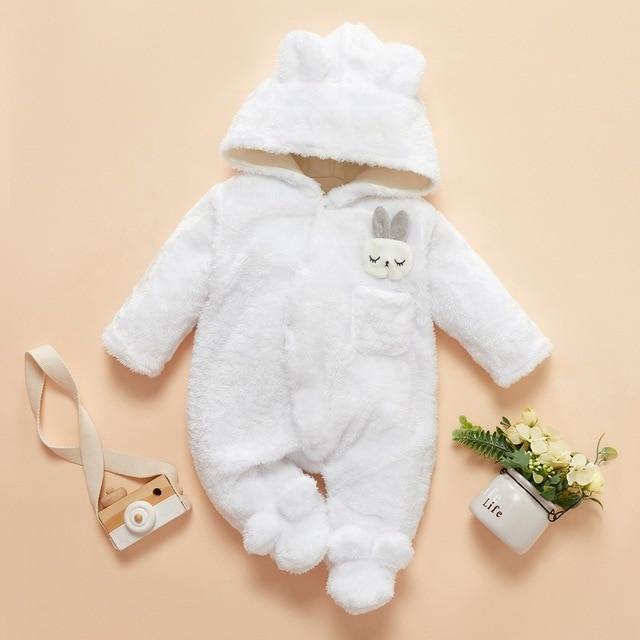 Cute Rabbit Ear Infant Jumpsuit - Luxicro