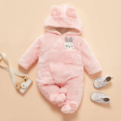 Cute Rabbit Ear Infant Jumpsuit