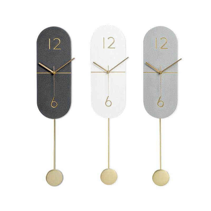 Traditional Oak Pendulum Wall Clock - Luxicro