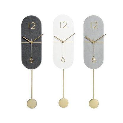 Traditional Oak Pendulum Wall Clock - Luxicro