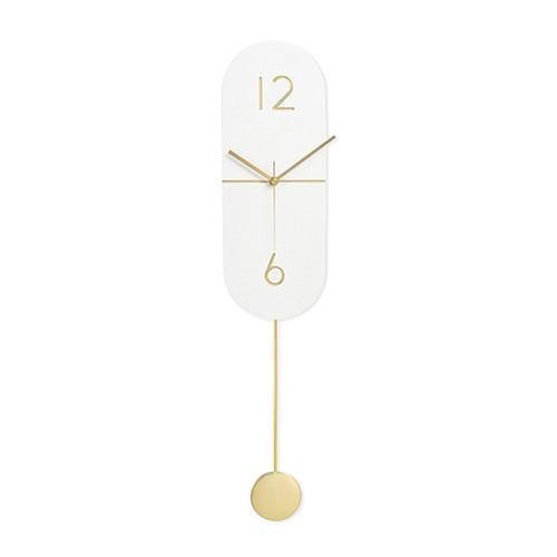 Traditional Oak Pendulum Wall Clock