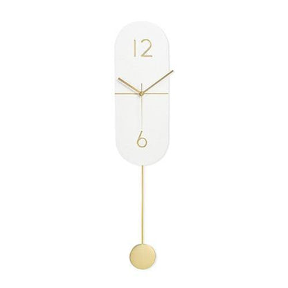Traditional Oak Pendulum Wall Clock