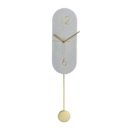 Traditional Oak Pendulum Wall Clock