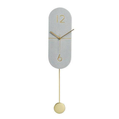 Traditional Oak Pendulum Wall Clock