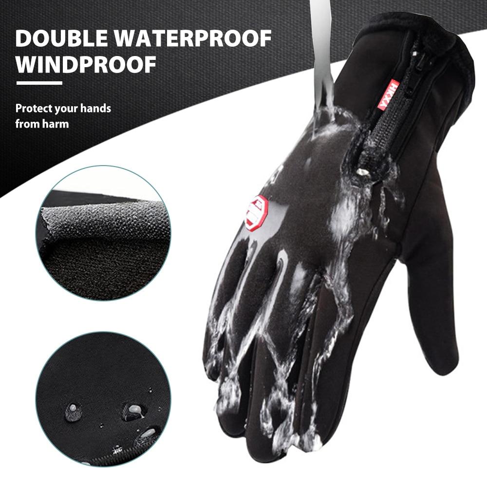 Insulated Waterproof Touchscreen Gloves for Men