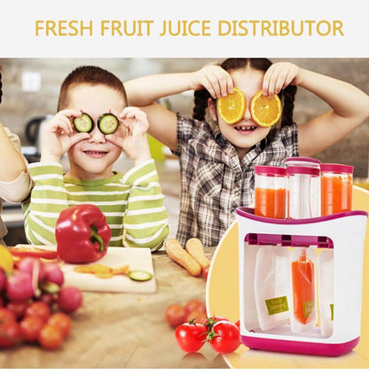Baby Handheld Juicer Squeezer Set