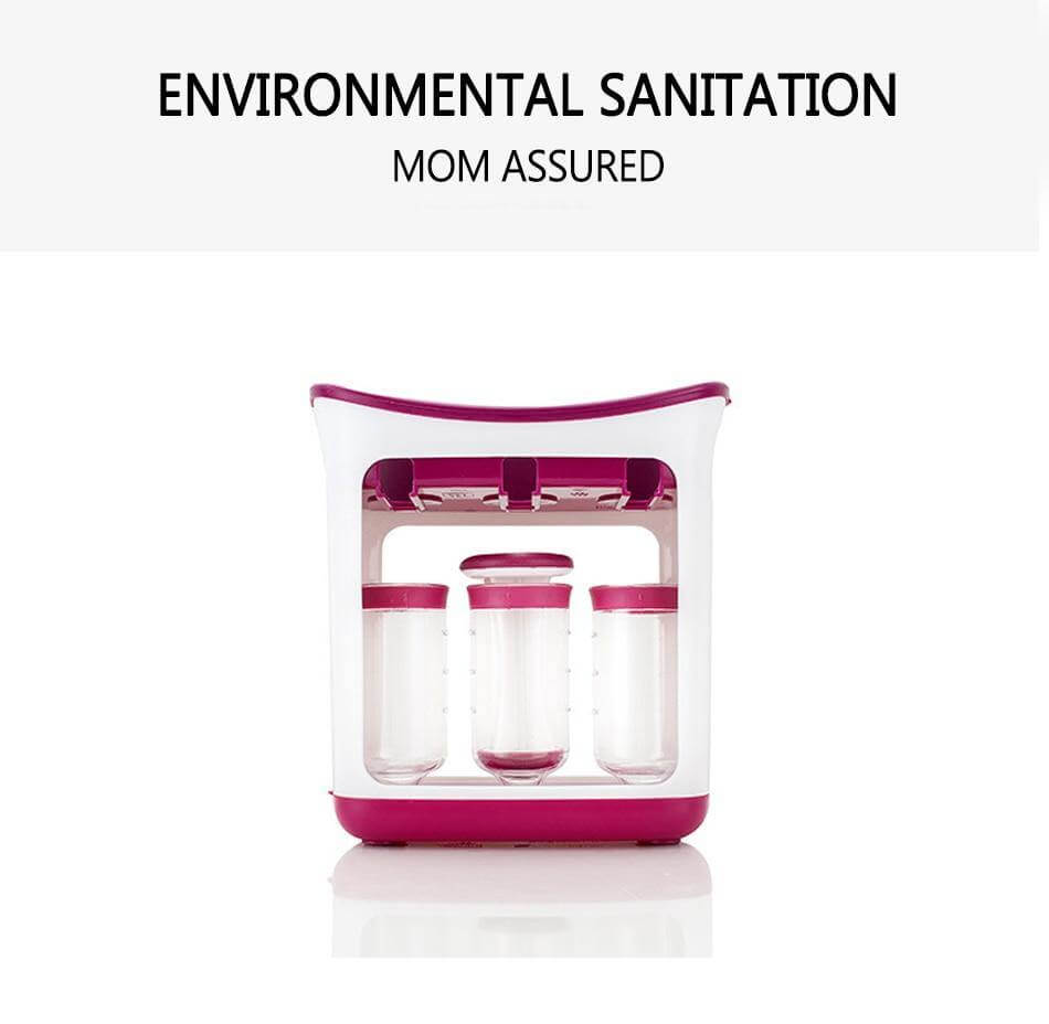 Baby Handheld Juicer Squeezer Set