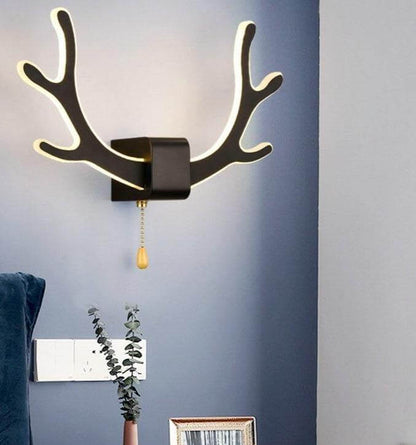 Modern Deer LED Wall Lamp with Motion Sensor - Luxicro