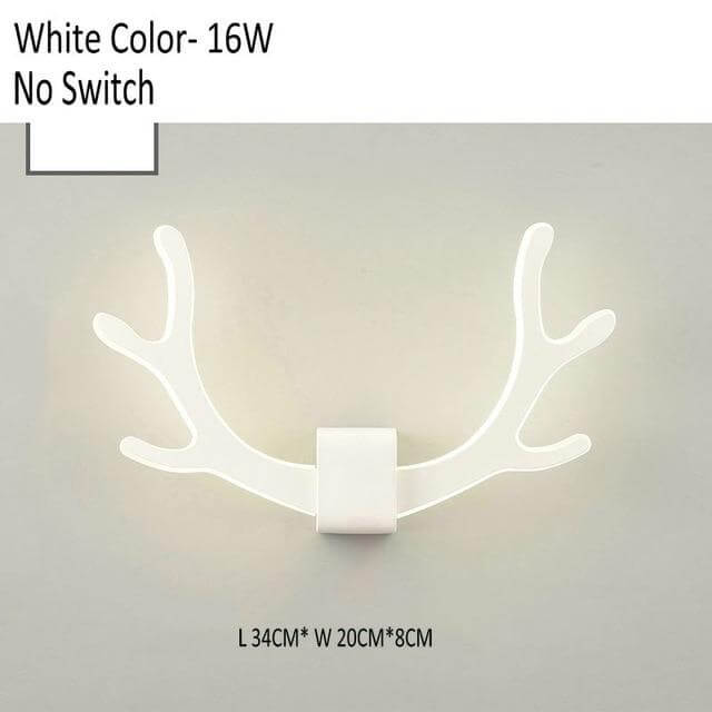 Modern Deer LED Wall Lamp with Motion Sensor