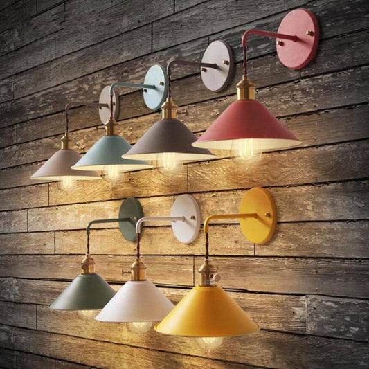 Bright Scandinavian Style Wall Lamp - Luxicro