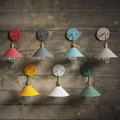 Bright Scandinavian Style Wall Lamp