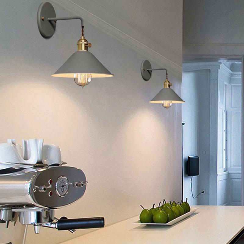 Bright Scandinavian Style Wall Lamp