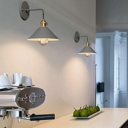 Bright Scandinavian Style Wall Lamp