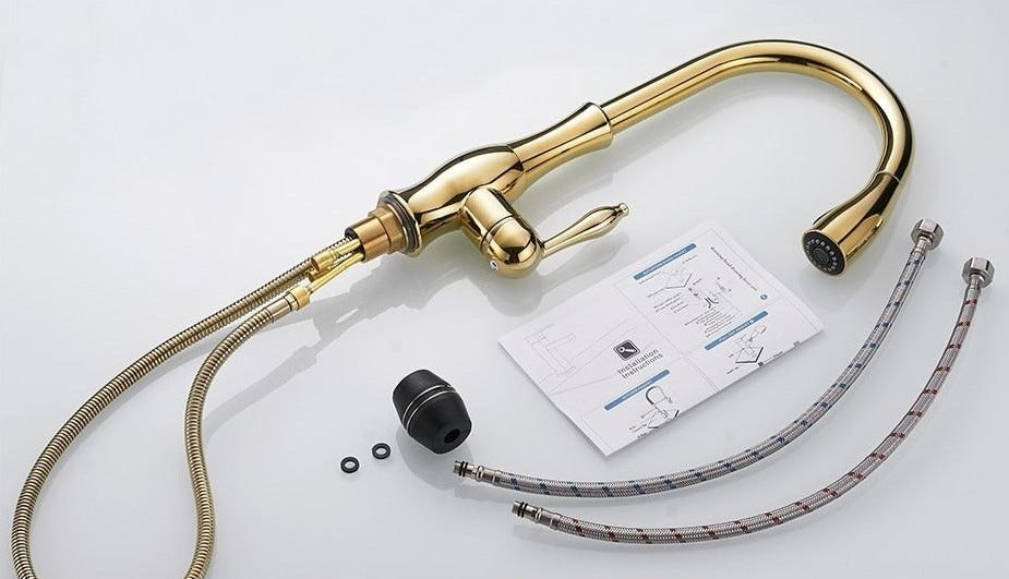 High-Quality Extendable Kitchen Sink Faucet
