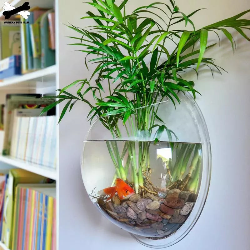 Suspended Glass Waterfall Flower Vase - Luxicro