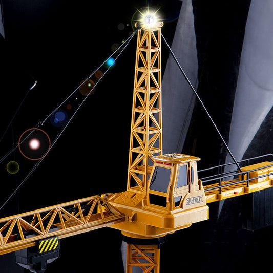 Cool Remote Control Construction Crane Toy - Luxicro