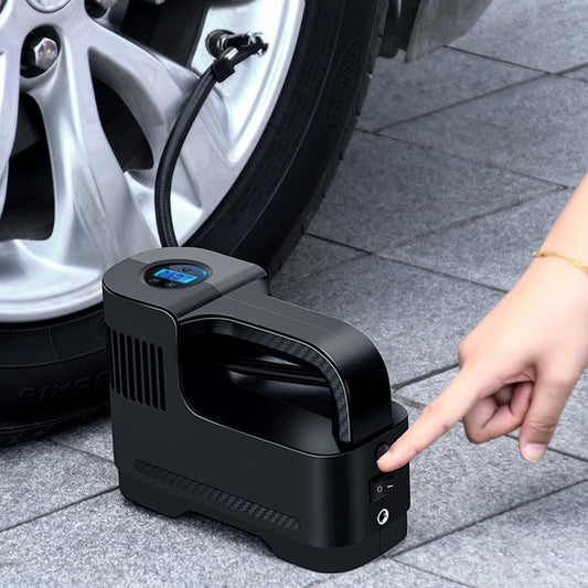 Compact Car Air Compressor Tire Pump - Luxicro