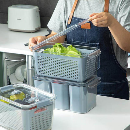 Space Saving Fridge Organization Containers - Luxicro
