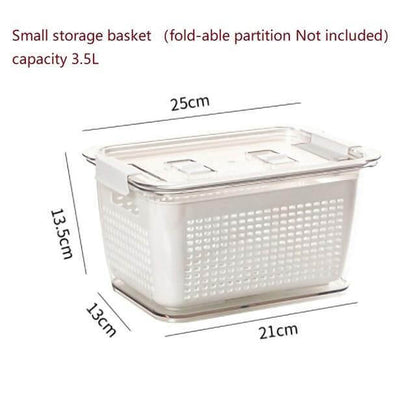 Space Saving Fridge Organization Containers