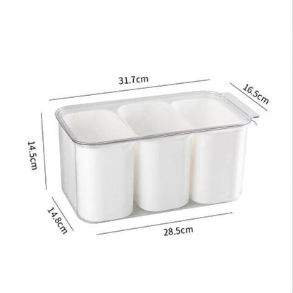 Space Saving Fridge Organization Containers