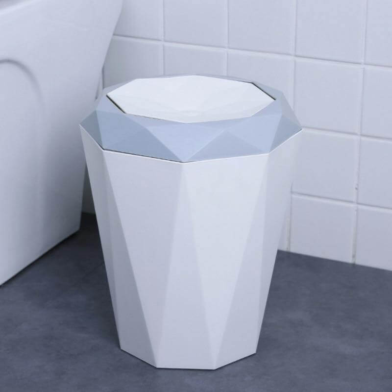 Stylish Bathroom Trash Can - Luxicro