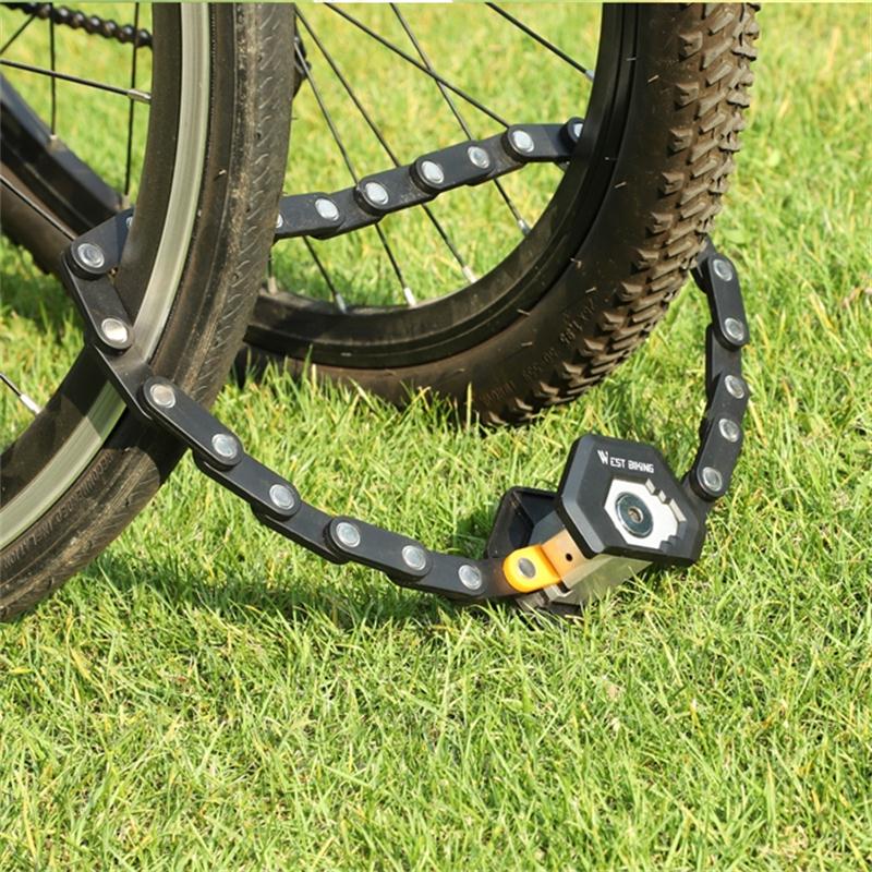 Secure Portable Folding Bicycle Lock - Luxicro